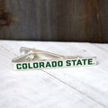 Colorado State University Rams Silver Tie Bar