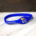 University Of Kansas Jayhawks Blue Silicone Bracelets