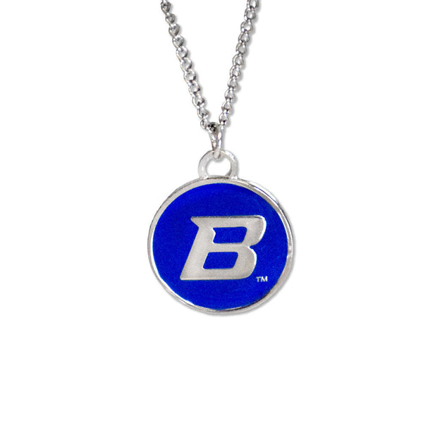 Fan Frenzy Gifts Boise St. Broncos Officially Licensed "B" Necklace