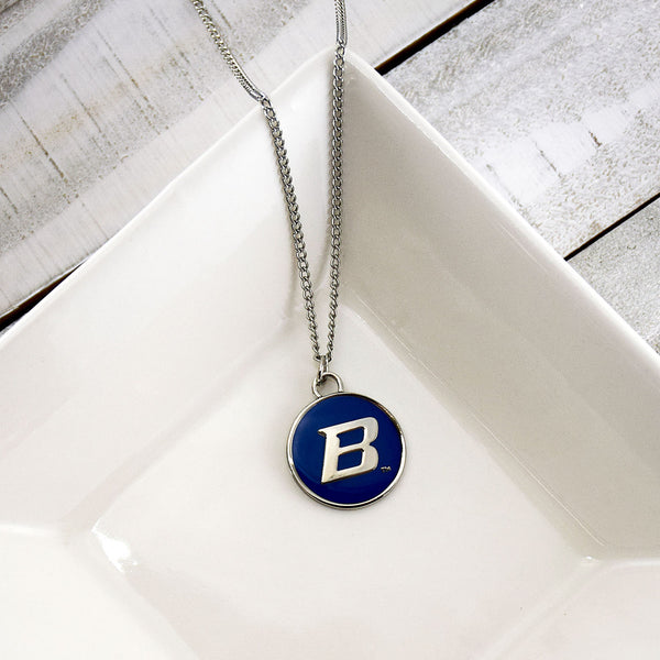 Fan Frenzy Gifts Boise St. Broncos Officially Licensed "B" Necklace