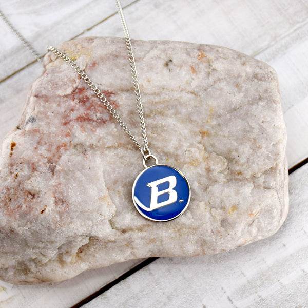 Fan Frenzy Gifts Boise St. Broncos Officially Licensed "B" Necklace