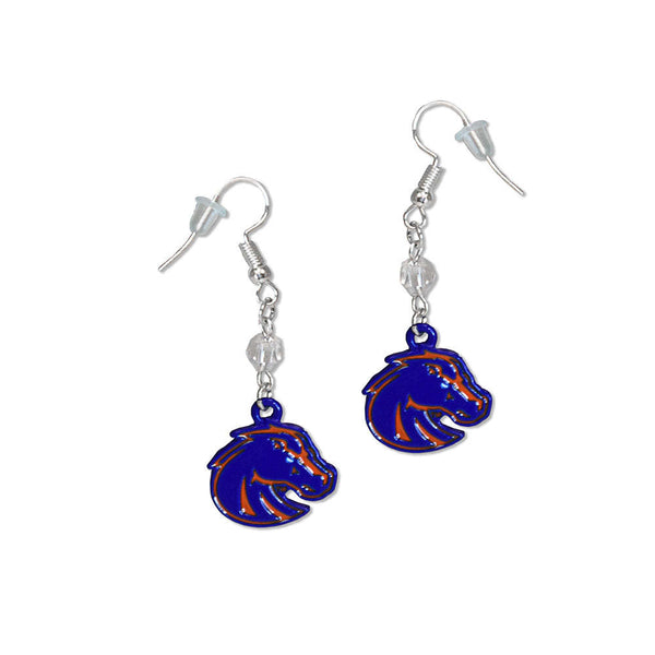 Fan Frenzy Gifts Boise St. Broncos Officially Licensed Fan Dangle Earrings