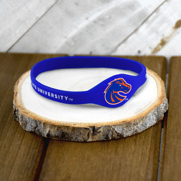 Fan Frenzy Gifts Boise St. Broncos Officially Licensed Silicone Bracelet