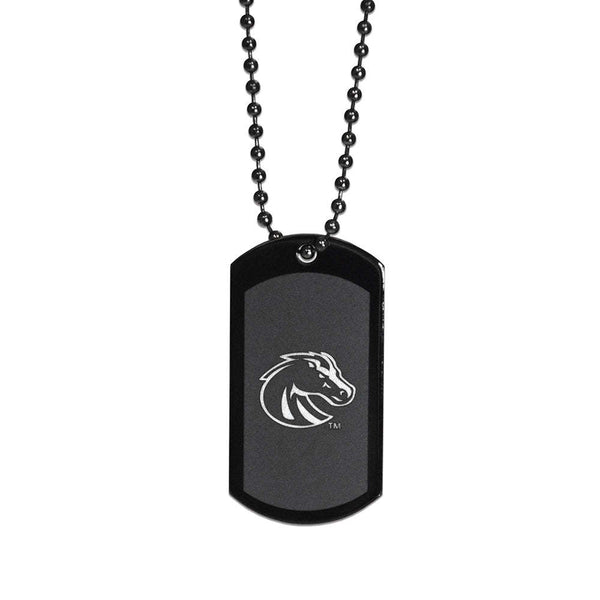 Fan Frenzy Gifts Boise St. Broncos Officially Licensed Dog Tag on Ball Chain