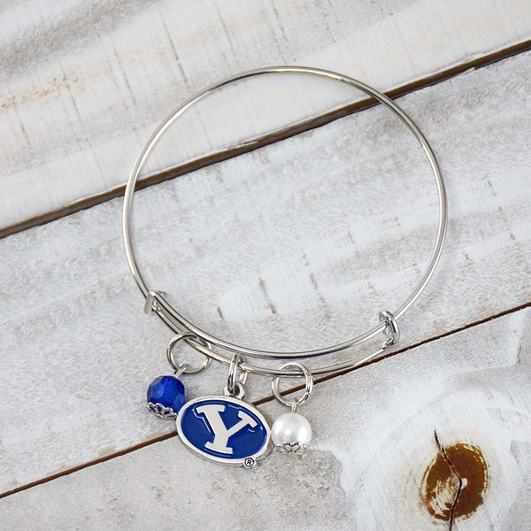Fan Frenzy Gifts BYU Cougars Officially Licensed Bangle Bracelet