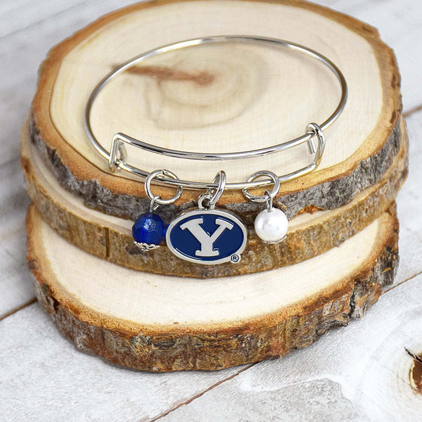 Fan Frenzy Gifts BYU Cougars Officially Licensed Bangle Bracelet