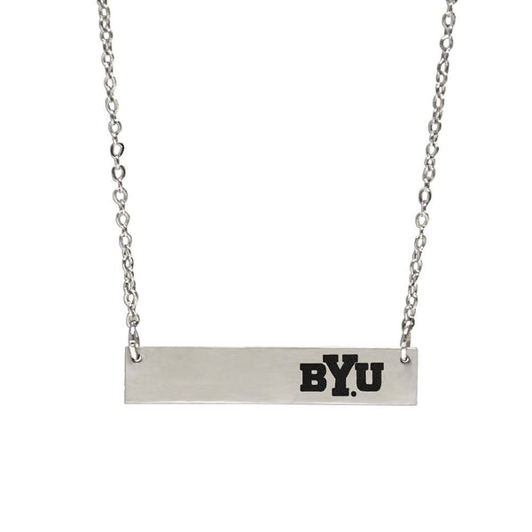 Fan Frenzy Gifts BYU Cougars Officially Licensed Bar Necklace