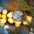 BYU Brigham Young University Metal Helmet Ornament