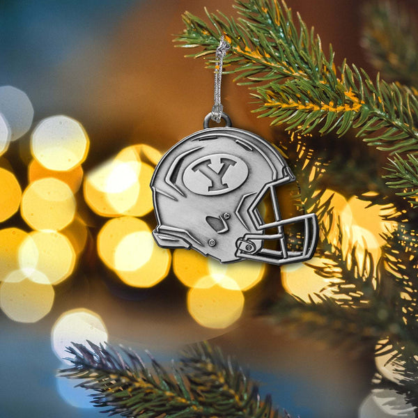 Fan Frenzy Gifts BYU Cougars Officially Licensed Helmet Christmas Ornament
