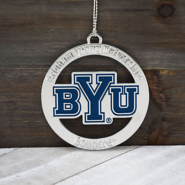 Fan Frenzy Gifts BYU Cougars Officially Licensed Logo Ornament