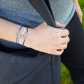 Fan Frenzy Gifts BYU Cougars Officially Licensed Elastic Bracelet 3 Pack