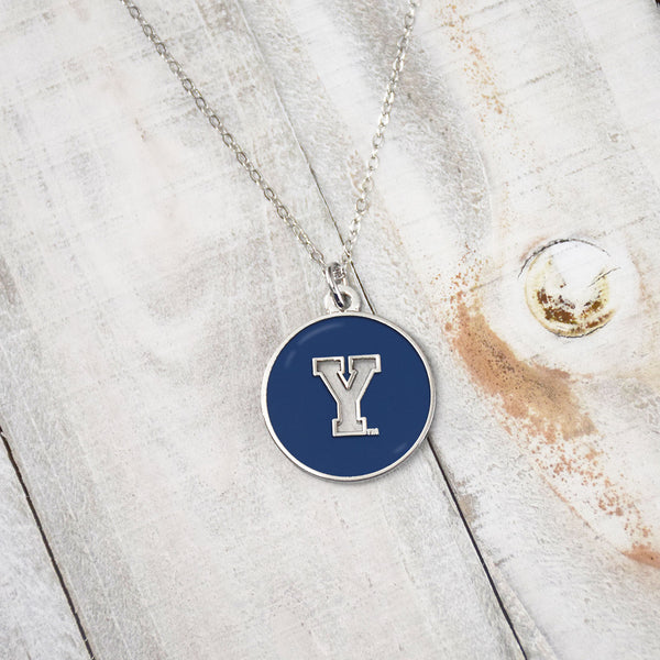 Fan Frenzy Gifts BYU Cougars Officially Licensed "Y" Cutout Necklace