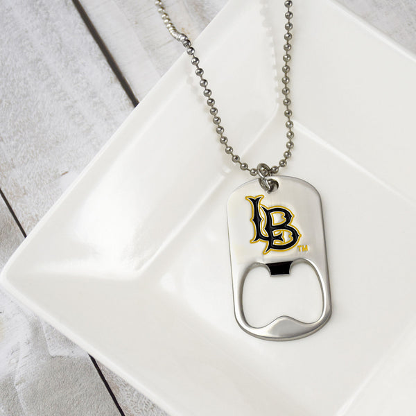 Fan Frenzy Gifts Cal State Long Beach Officially Licensed Bottle Opener Keytag