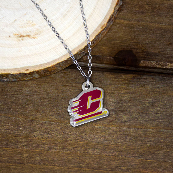 Fan Frenzy Gifts Central Michigan Chippewas Officially Licensed Fan Necklace