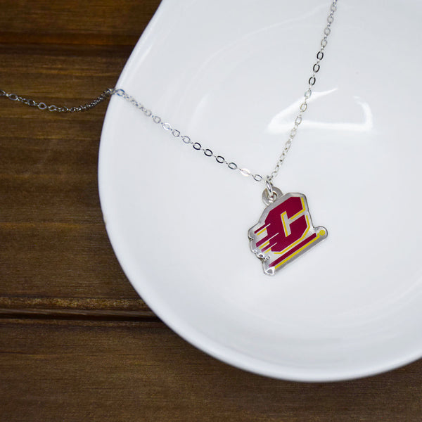 Fan Frenzy Gifts Central Michigan Chippewas Officially Licensed Fan Necklace