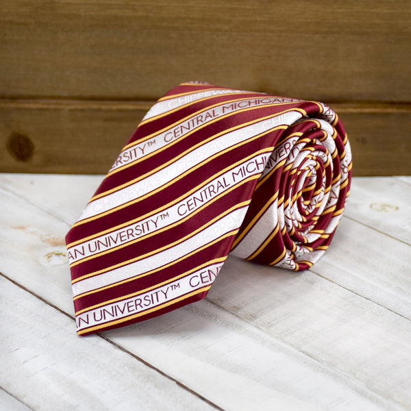 Fan Frenzy Central Michigan Chippewas Officially Licensed 62" Microfiber Men's Tie