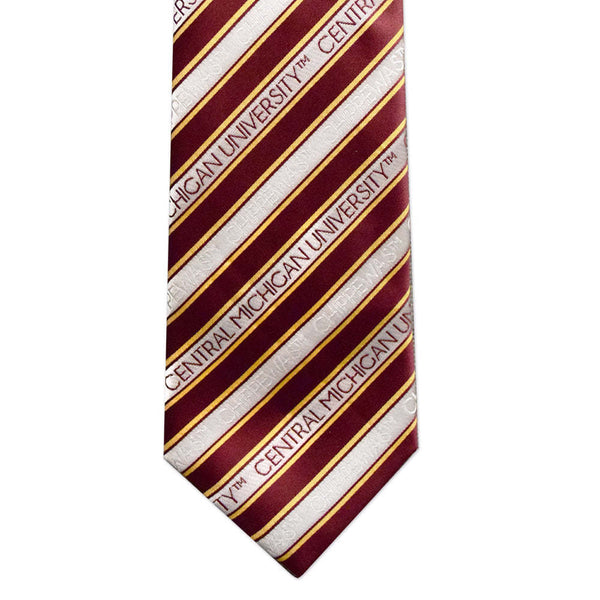 Fan Frenzy Central Michigan Chippewas Officially Licensed 62" Microfiber Men's Tie