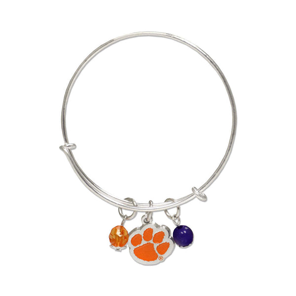 Fan Frenzy Gifts Clemson Tigers Officially Licensed Bangle Bracelet