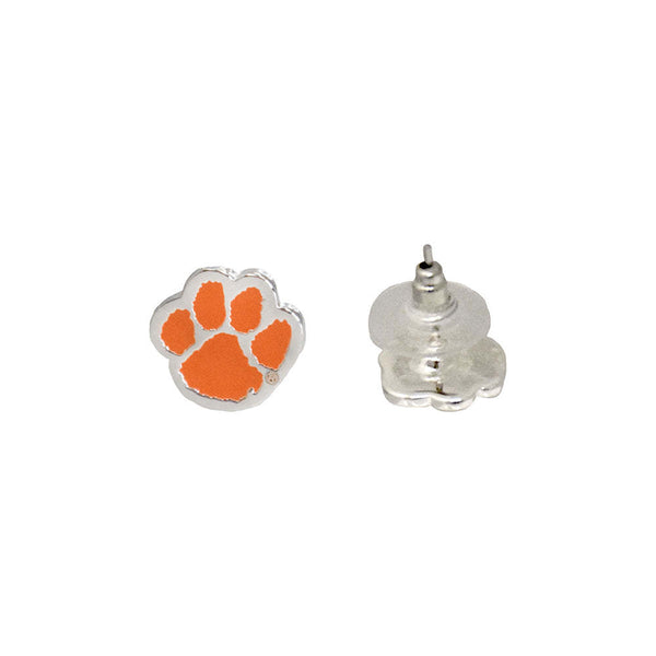 Fan Frenzy Gifts Clemson Tigers Officially Licensed Post Earrings