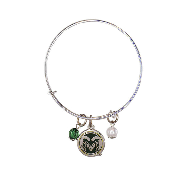 Fan Frenzy Gifts Colorado State Rams Officially Licensed Bangle Bracelet
