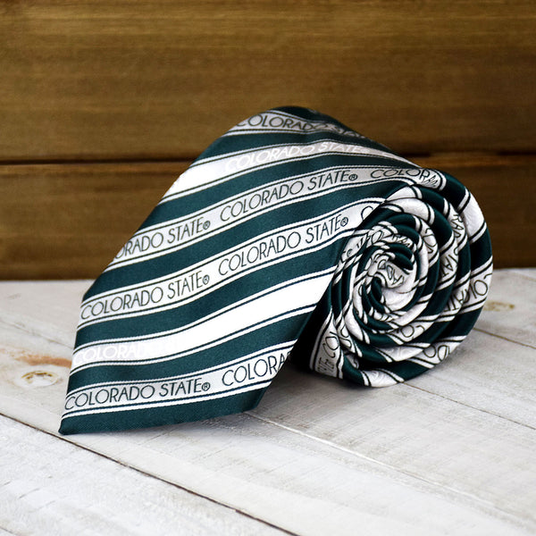 Fan Frenzy Colorado State Rams Officially Licensed 62" Microfiber Men's Tie
