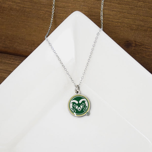 Fan Frenzy Gifts Colorado State Rams Officially Licensed Fan Necklace