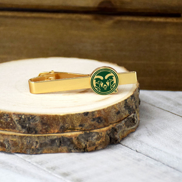 Fan Frenzy Gifts Colorado State Rams Officially Licensed Gold Tiebar