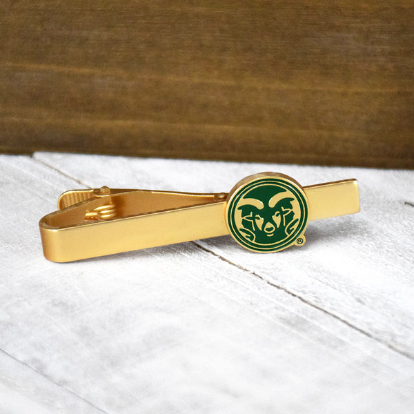 Fan Frenzy Gifts Colorado State Rams Officially Licensed Gold Tiebar