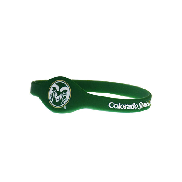 Fan Frenzy Gifts Colorado State Rams Officially Licensed Silicone Bracelet