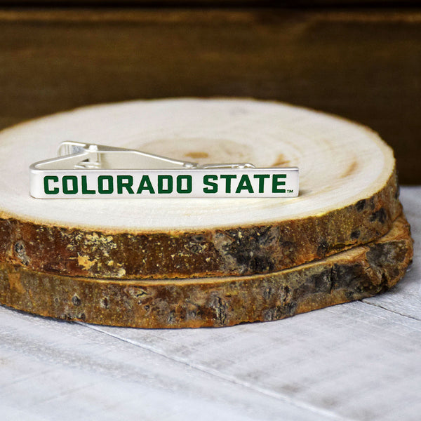 Fan Frenzy Gifts Colorado State Rams Officially Licensed Silver Tiebar