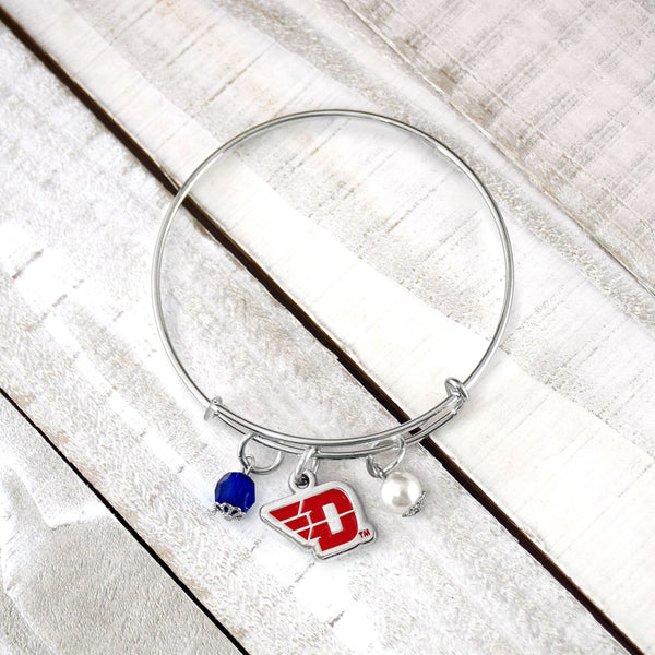 Fan Frenzy Gifts Dayton Flyers Officially Licensed Bangle Bracelet