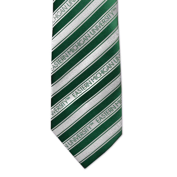 Fan Frenzy Eastern Michigan Eagles Officially Licensed 62" Microfiber Men's Tie