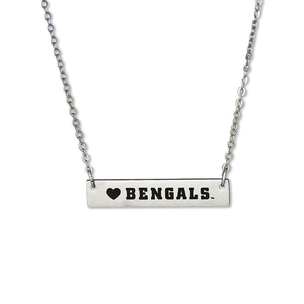 Fan Frenzy Gifts Idaho State Bengals Officially Licensed Bar Necklace