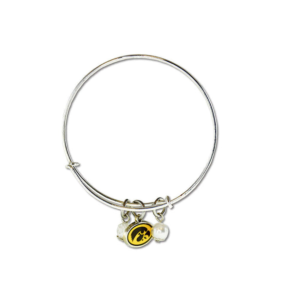 Fan Frenzy Gifts Iowa Hawkeyes Officially Licensed Bangle Bracelet
