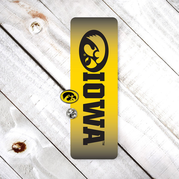 Fan Frenzy Gifts Iowa Hawkeyes Officially Licensed Fight Song Bookmark and Pin