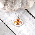 Iowa St. Fan Neckalce
