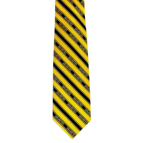 Fan Frenzy Iowa Hawkeyes Officially Licensed 49" Microfiber Youth Tie
