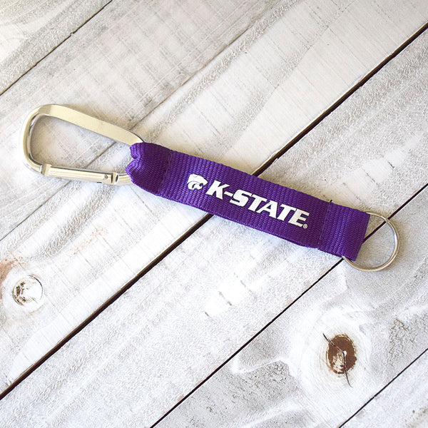 Fan Frenzy Gifts Kansas State Wildcats Officially Licensed Lanyard Keytag