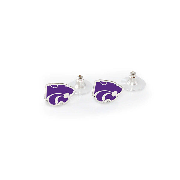 Fan Frenzy Gifts Kansas State Wildcats Officially Licensed Post Earrings