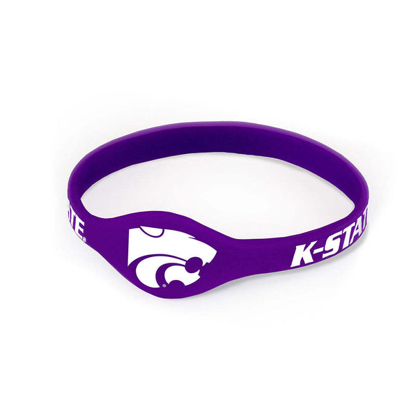 Fan Frenzy Gifts Kansas State Wildcats Officially Licensed Silicone Bracelet