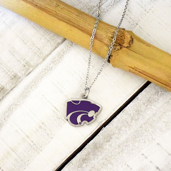 Fan Frenzy Gifts Kansas State Wildcats Officially Licensed Fan Necklace