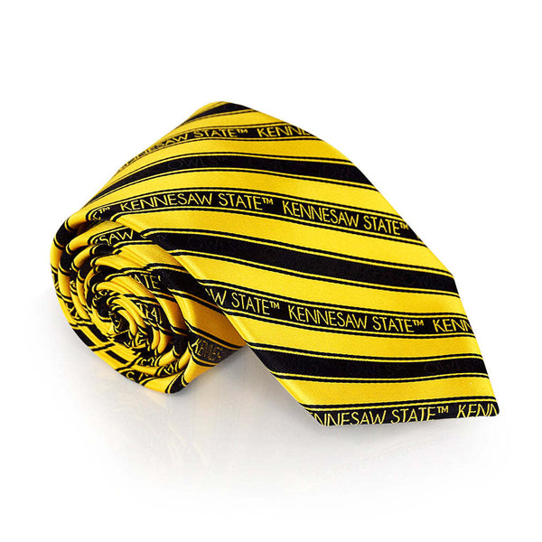 Fan Frenzy Kennesaw State Owls Officially Licensed 62" Microfiber Men's Tie