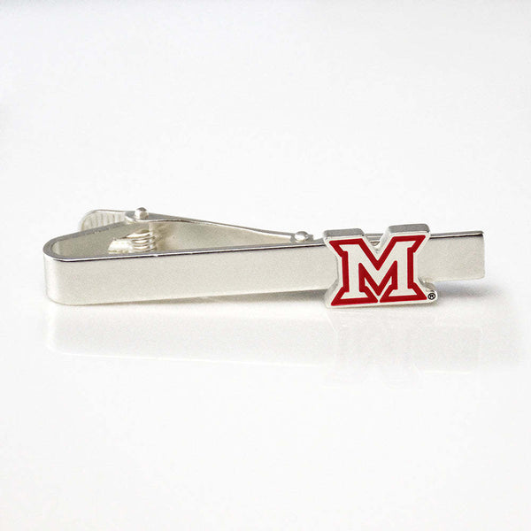 Fan Frenzy Gifts Miami Ohio Redhawks Officially Licensed Silver Tiebar