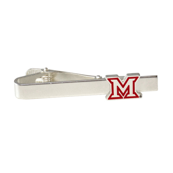 Fan Frenzy Gifts Miami Ohio Redhawks Officially Licensed Silver Tiebar