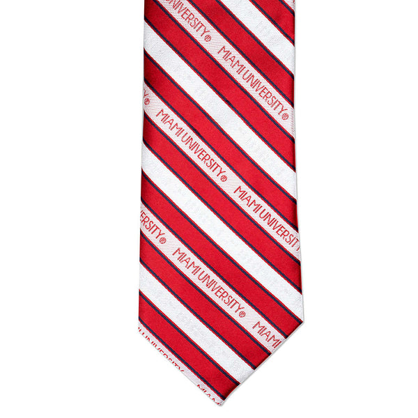Fan Frenzy Miami Ohio Redhawks Officially Licensed 62" Microfiber Men's Tie