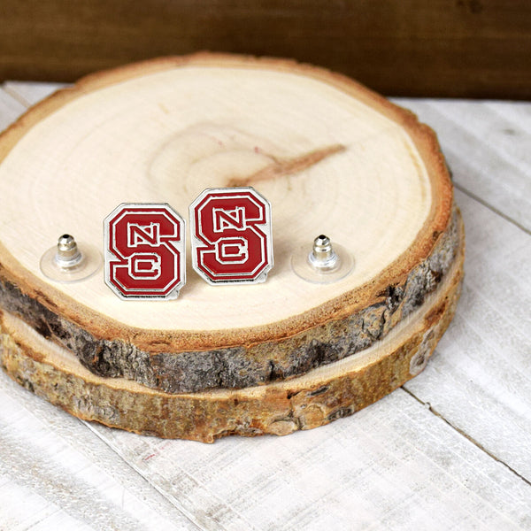 Fan Frenzy Gifts North Carolina State Wolfpack Officially Licensed Earrings