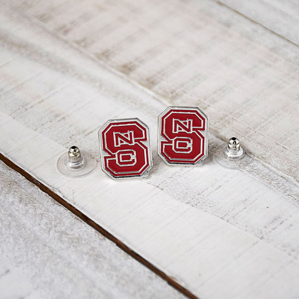 Fan Frenzy Gifts North Carolina State Wolfpack Officially Licensed Earrings