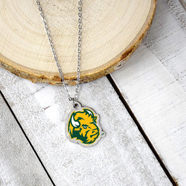 Fan Frenzy Gifts North Dakota State Bison Officially Licensed Fan Necklace