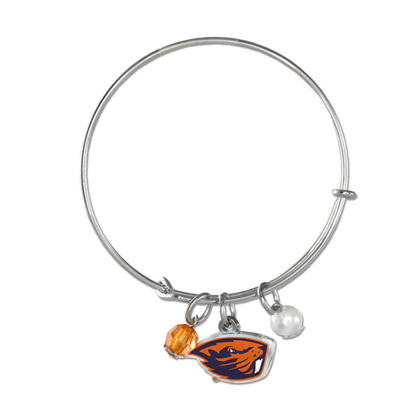 Fan Frenzy Gifts Oregon State Beavers Officially Licensed Bangle Bracelet