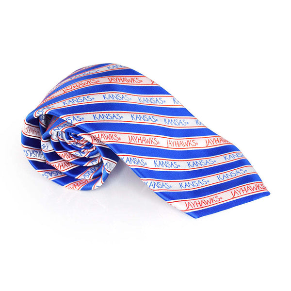 Fan Frenzy Kansas Jayhawks Officially Licensed 62" Microfiber Men's Tie